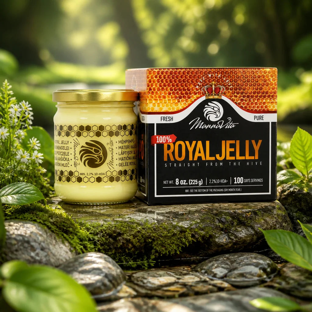 Mannavita Premium Пчелно Млечице 2,5% 10-HDA, 100g