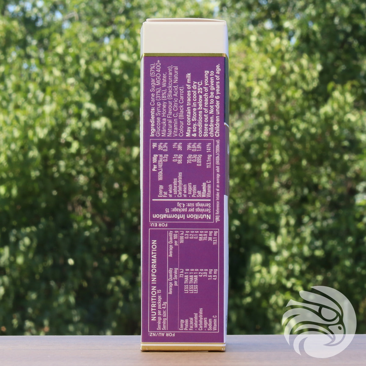 Пастили с манука мед и касис • 15 бр.