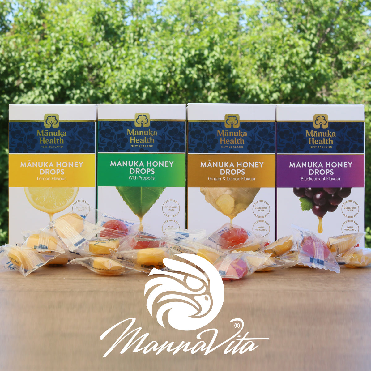 Пастили с манука мед и касис • 15 бр.