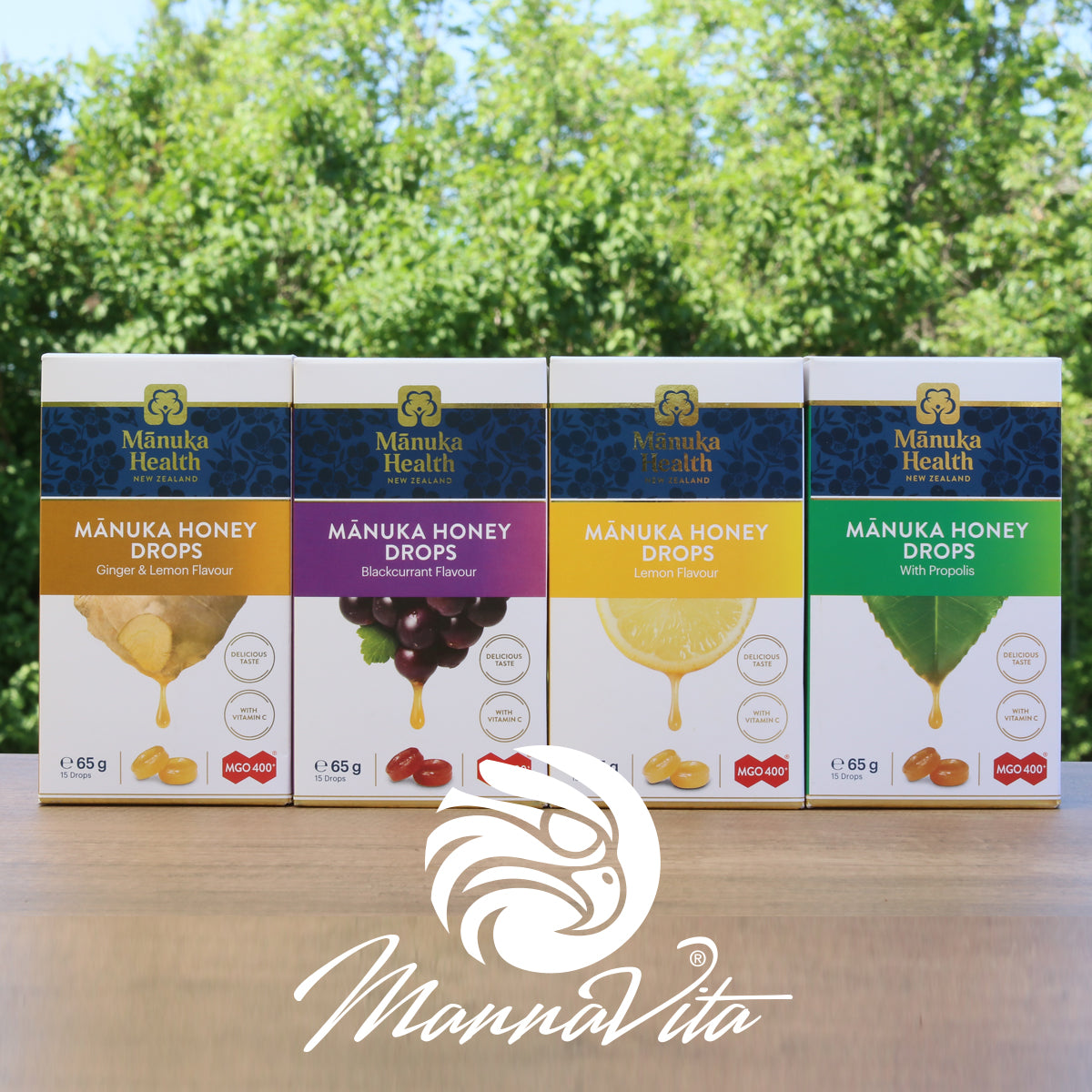 Пастили с манука мед и касис • 15 бр.