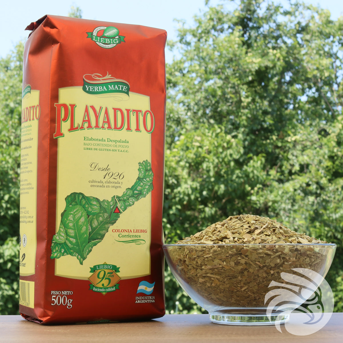 Йерба мате Playadito • Elaborada DESPALADA • 500 g