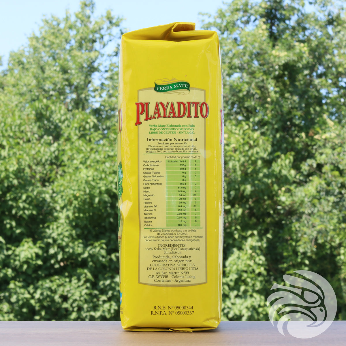 Чай йерба мате Playadito • Произведена с дръжки • 500 g
