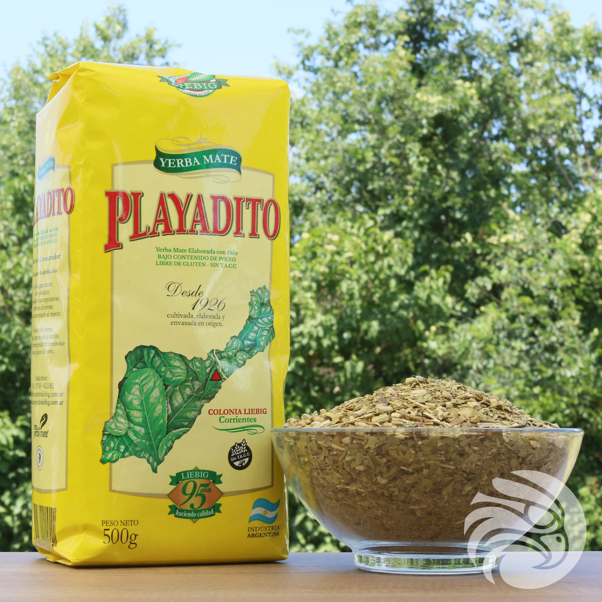 Чай йерба мате Playadito • Произведена с дръжки • 500 g