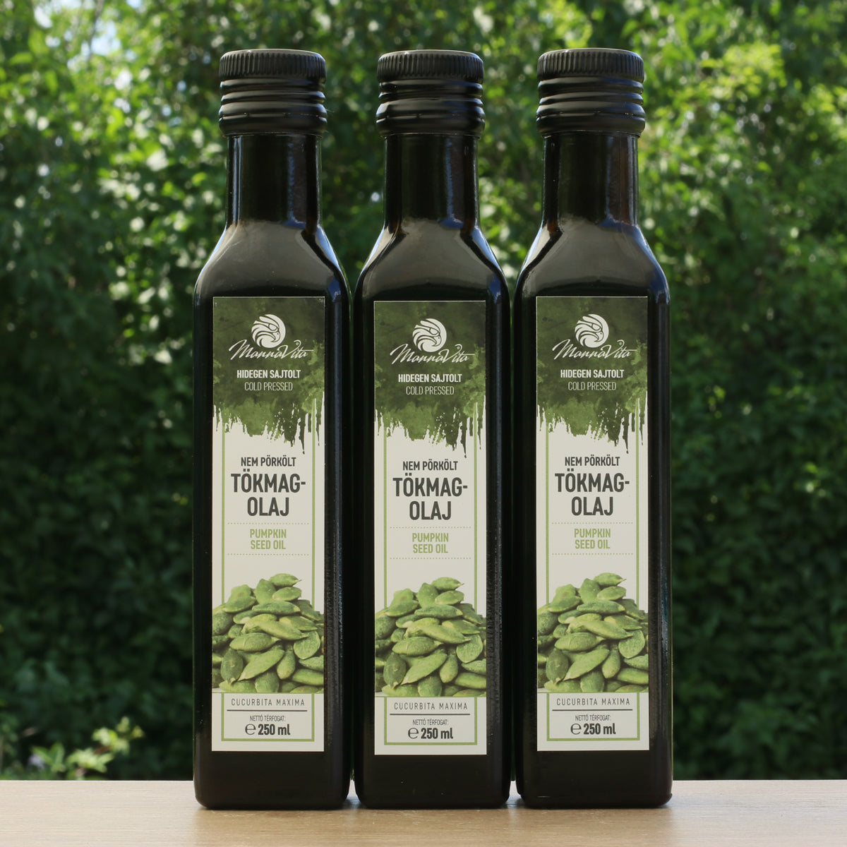 Mannavita унгарско студенопресовано тиквено олио • 250 ml