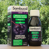 Сироп от черен бъз Sambucol, без захар • 120 ml