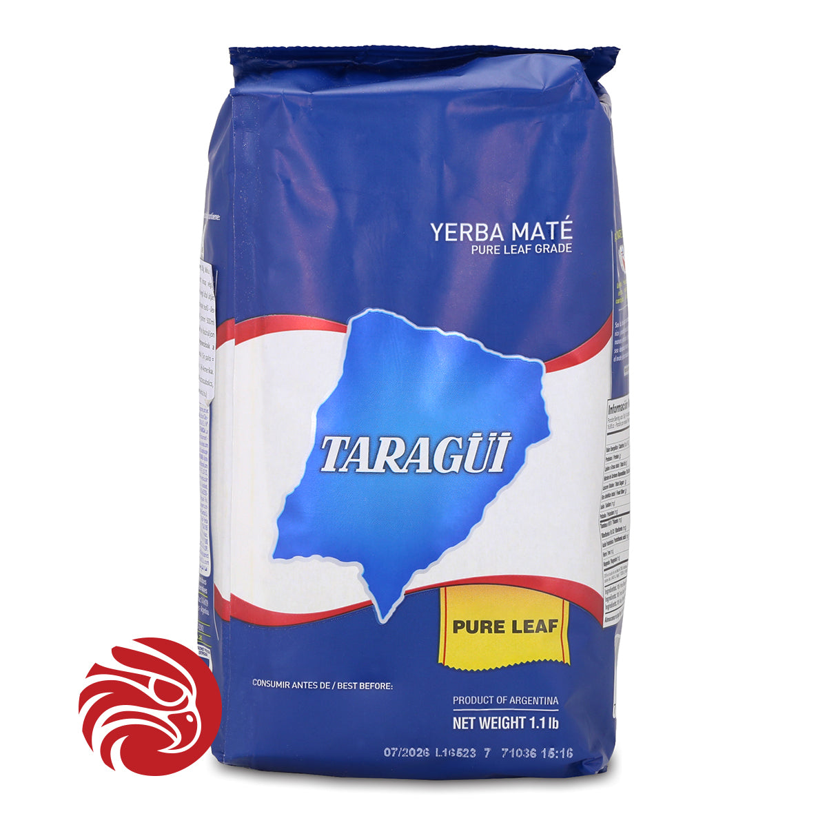 Чай йерба мате Taragüi • Чист лист - Sin palo • 500 g