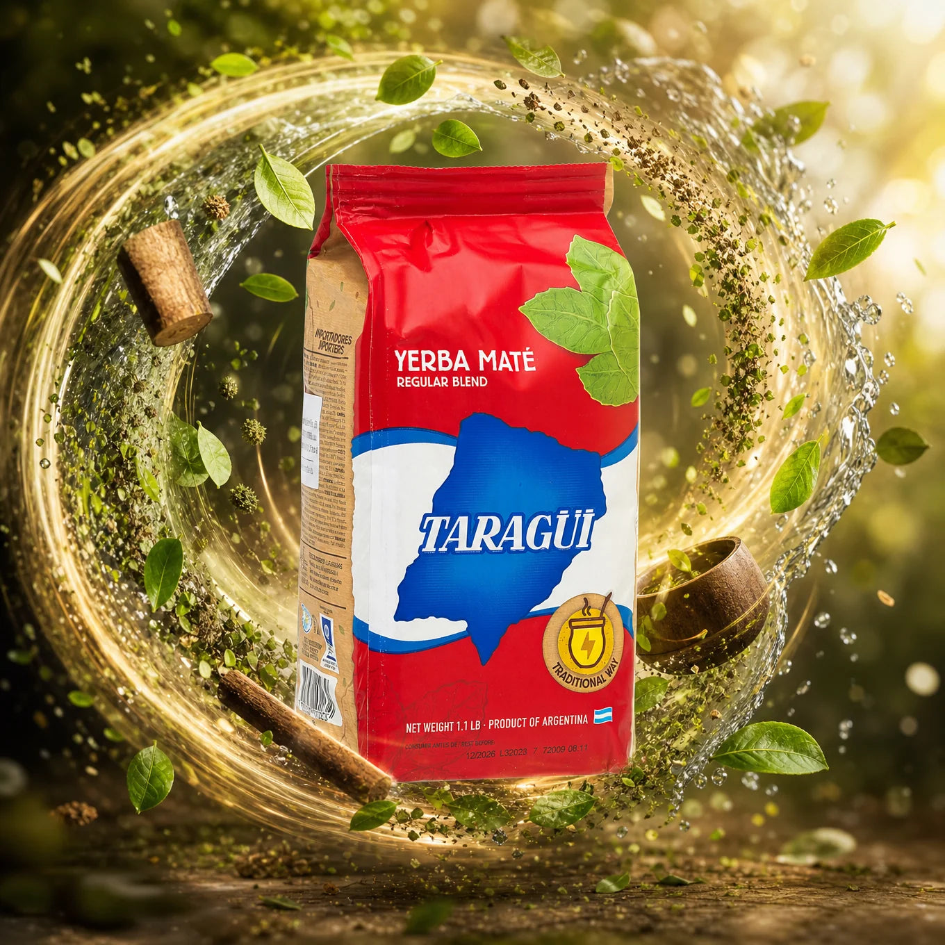 Тарагуи йерба мате чай • Елаборатед с палос • 500 g