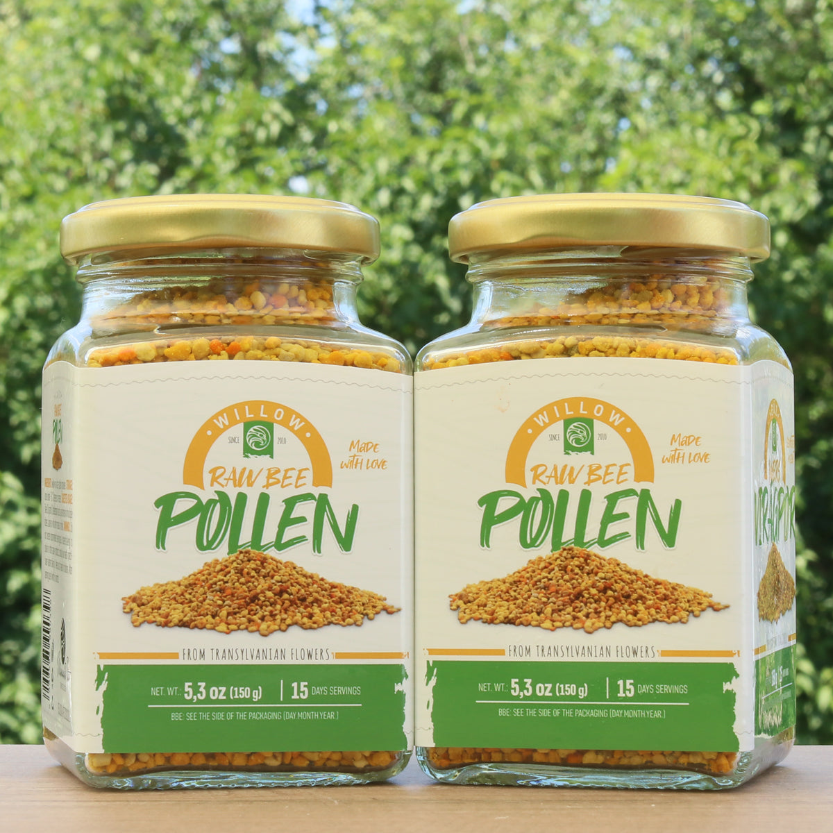 Mannavita суров пчелен прашец от Върба • 150g